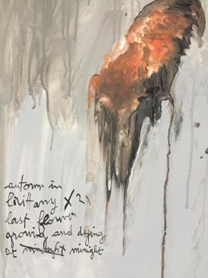 Claudie Baran, Automn in Brittany, 2021, Tempera & Ink-CHG-1151679