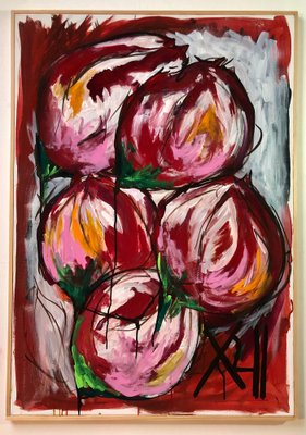 Claudie Baran, Les Fleurs du Mal, 2022, Mixed Media on Canvas, Framed-CHG-1175876