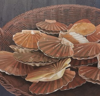 Claudine Picard, Coquilles, 2017, Oil on Canvas-CHG-917409