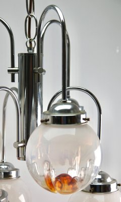 Clear Glass Pendant by Mazzega-MJY-1349509