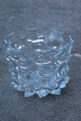 Clear Murano Glass Vase, 1960s-EH-673108