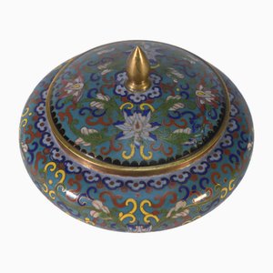 Cloisonne Enamel Candy Dish, 1960s-NEN-2017583