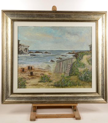 Coastal View Painting, 1980s-RAQ-937109