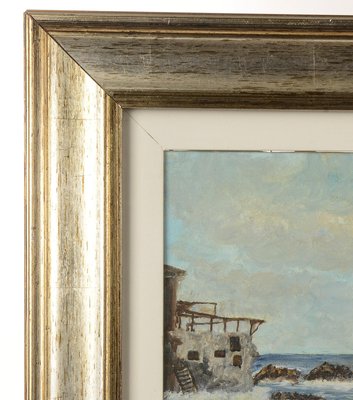 Coastal View Painting, 1980s-RAQ-937109