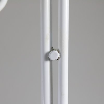 Coat Hanger in White Lacquered Metal, 1970s-SXX-1273211