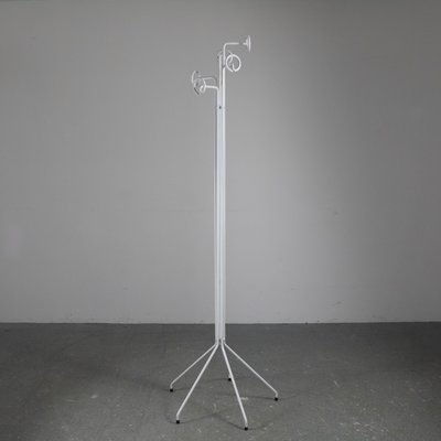 Coat Hanger in White Lacquered Metal, 1970s-SXX-1273211