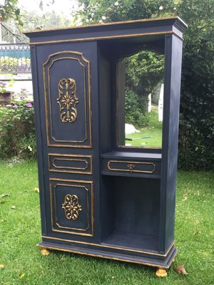 Coat Rack and Dressing Table with Sliding Door, 1960s-ROJ-627383