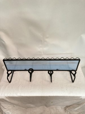 Coat Rack in Leather by Jacques Adnet, 1950s-VRR-1786755