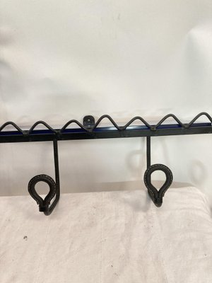 Coat Rack in Leather by Jacques Adnet, 1950s-VRR-1786755