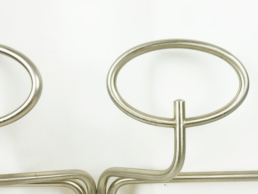 Coat Rack in Nickel-Plated Metal by Sergio Mazza for Artemide, 1970s-RD-1279636