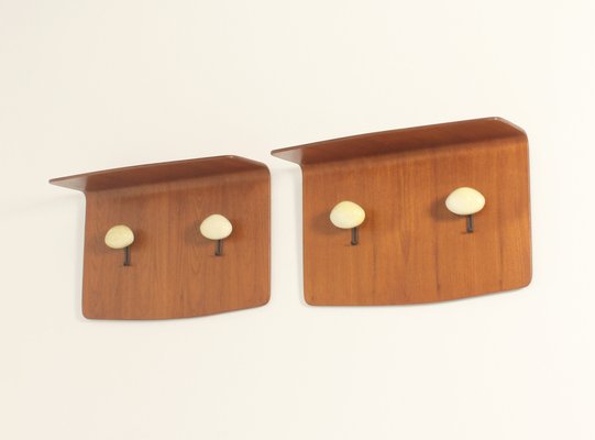 Coat Racks by Franco Campo and Carlo Graffi for Home, 1960s, Set of 2-UB-1818662