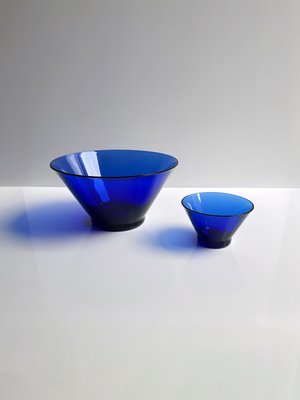 Cobalt Blue Bowls from Luminarc, 1980s-VTK-2022833