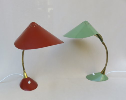 Cobra Desk Lamps from Cosack, 1950s, Set of 2-EY-864859