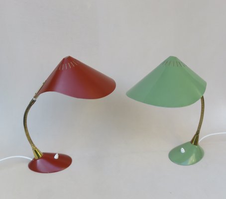 Cobra Desk Lamps from Cosack, 1950s, Set of 2-EY-864859