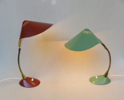 Cobra Desk Lamps from Cosack, 1950s, Set of 2-EY-864859