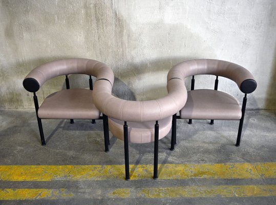 Cobra EJ900 Chairs by Erik Jørgensen for Erik Jørgensen Møbelfabrik, 1980s, Set of 3-QVY-750213