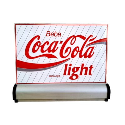 Coca Cola Light Luminous Advertising Sign, 1980s-FRB-1789670