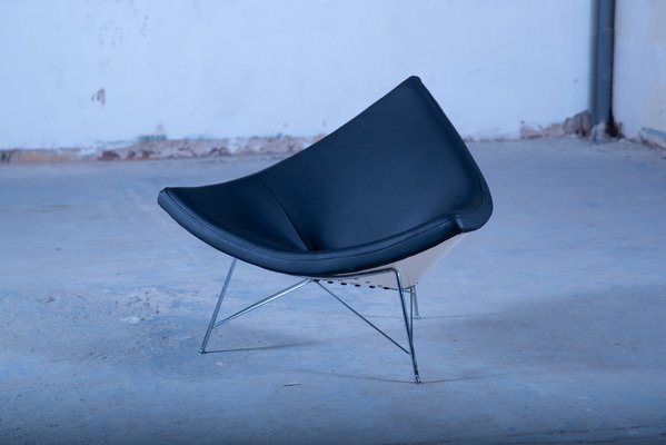 Coconut Chair in Black Leather from Vitra, 2007-FNT-1819973