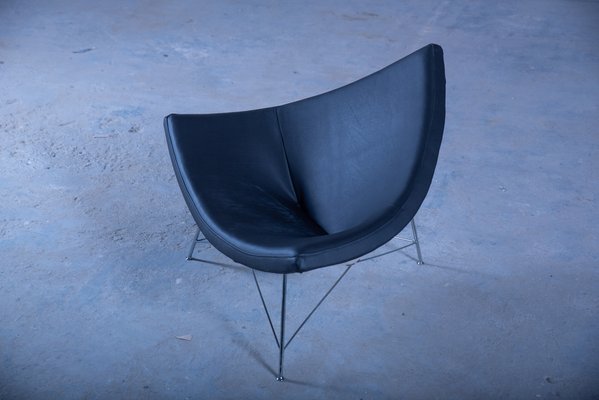 Coconut Chair in Black Leather from Vitra, 2007-FNT-1819973