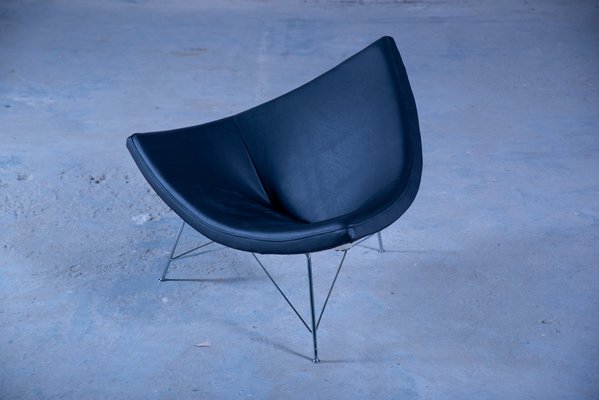 Coconut Chair in Black Leather from Vitra, 2007-FNT-1819973