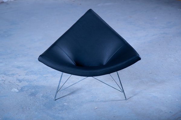 Coconut Chair in Black Leather from Vitra, 2007-FNT-1819973