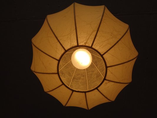 Cocoon Pendant Lamp from Friedel Wauer for Goldkant, Germany, 1960s-RDW-1822471