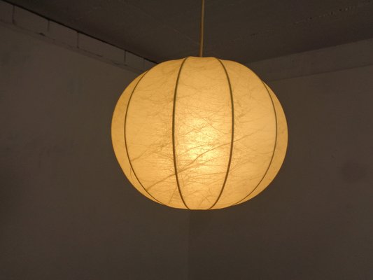 Cocoon Pendant Lamp from Friedel Wauer for Goldkant, Germany, 1960s-RDW-1822471