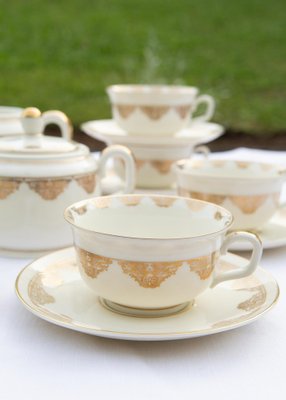 Coffee and Dessert Set from Rosenthal, 1950s, Set of 21-JWI-1737453