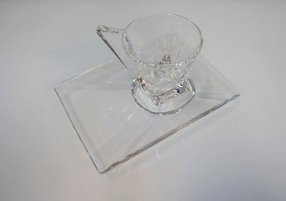 Coffee Cups & Plates from RCR Royal Crystal Rock, Italy, 1990s, Set of 12-QFD-1364365