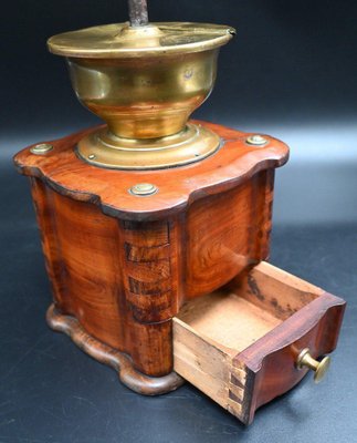 Coffee Mill in Cherryood, Early 19th Century-RIK-1764085