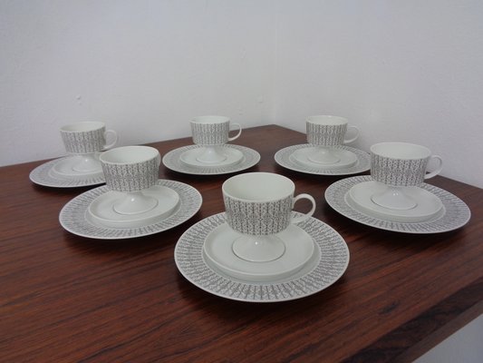 Coffee Service by Tapio Wirkkala for Rosenthal, 1960s, Set of 28-RDW-1727927