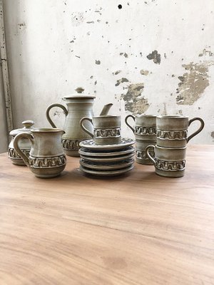 Coffee Set by Marius Besson, 1970s, Set of 15-LCU-838695