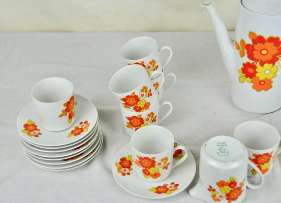 Coffee Set from Bavaria Seltmann Weiden, 1960s, Set of 17-ROJ-609243