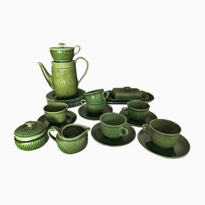 Coffee Set from Boch Frères, 1950s, Set of 18-QJM-829830