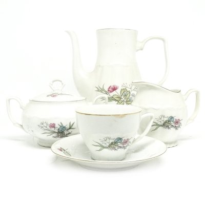 Coffee Set from Porcelain Factory Bogucice, Poland, 1960s, Set of 15-BKO-1451510