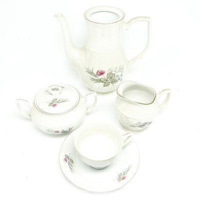 Coffee Set from Porcelain Factory Bogucice, Poland, 1960s, Set of 15-BKO-1451510