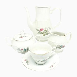 Coffee Set from Porcelain Factory Bogucice, Poland, 1960s, Set of 15-BKO-1451510