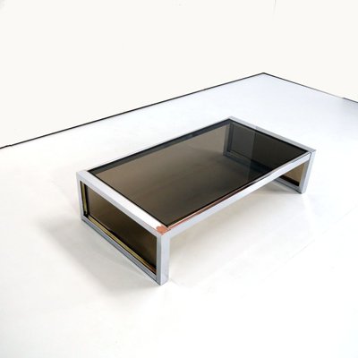 Coffee Table attributed to Belgo Chrom / Dewulf Selection, 1970s-SV-809856