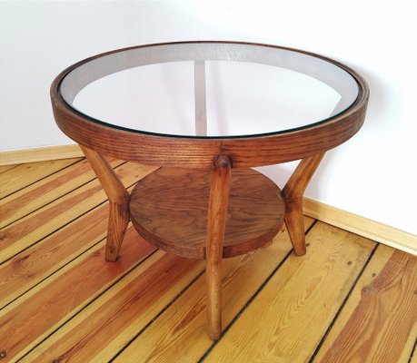 Coffee Table attributed to K. Kozelka for Interier Praha, Czechoslovakia, 1930s-DHD-1733823