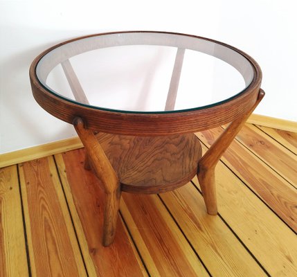 Coffee Table attributed to K. Kozelka for Interier Praha, Czechoslovakia, 1930s-DHD-1733823