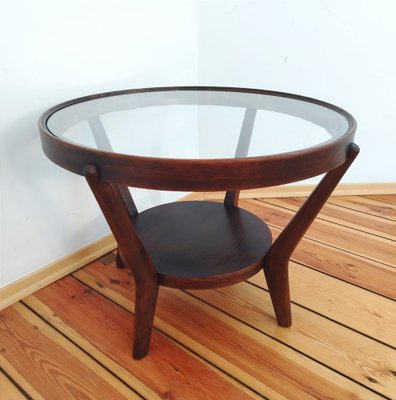 Coffee Table attributed to K. Kozelka for Interier Praha, Former Czechoslovakia, 1930s-DHD-1818495