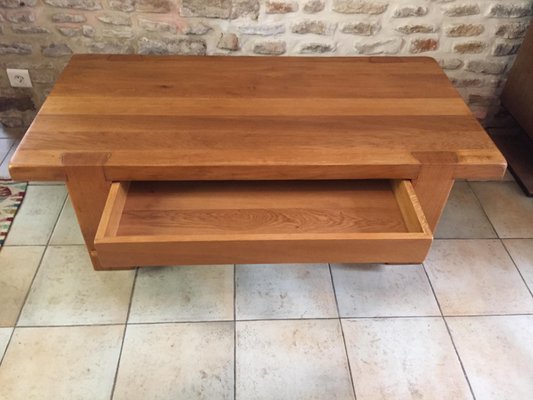 Coffee Table by Pierre Chapo, 1960s-EVQ-2040490