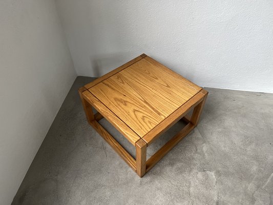 Coffee Table in Oak from Maison Regain, 1970s-WKI-1732282