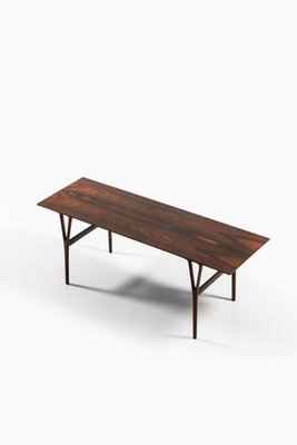 Coffee Table in Rosewood by Helge Vestergaard Jensen, 1950s-SC-2026585