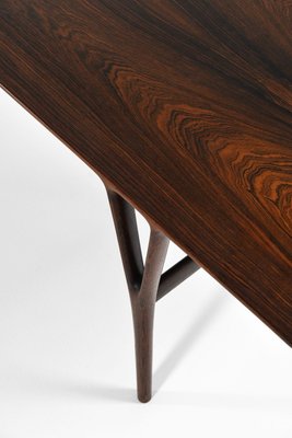 Coffee Table in Rosewood by Helge Vestergaard Jensen, 1950s-SC-2026585