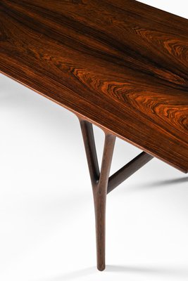 Coffee Table in Rosewood by Helge Vestergaard Jensen, 1950s-SC-2026585