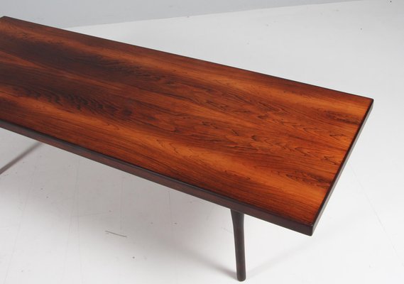 Coffee Table in Rosewood by Illum Wikkelsø, 1960s-HJB-1761242