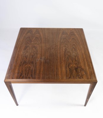 Coffee Table in Rosewood by Johannes Andersen for CFC Silkeborg, 1960s-UY-952733