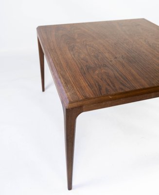 Coffee Table in Rosewood by Johannes Andersen for CFC Silkeborg, 1960s-UY-952733