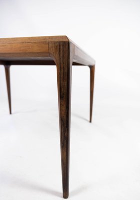 Coffee Table in Rosewood by Johannes Andersen for CFC Silkeborg, 1960s-UY-952733